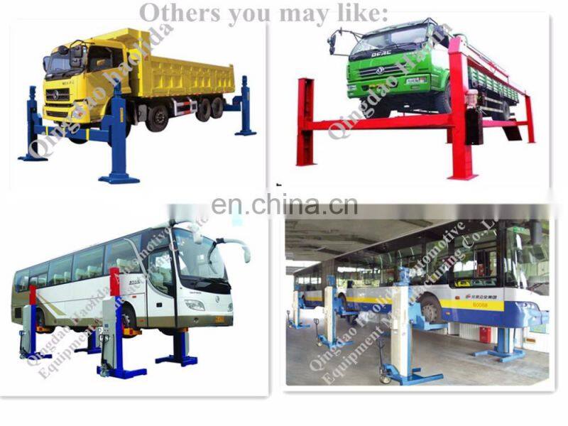 Four Post Mobile Column Truck Lift