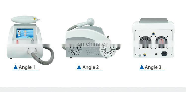 Portable Q Switched Nd Yag Laser Tattoo Removal Machine