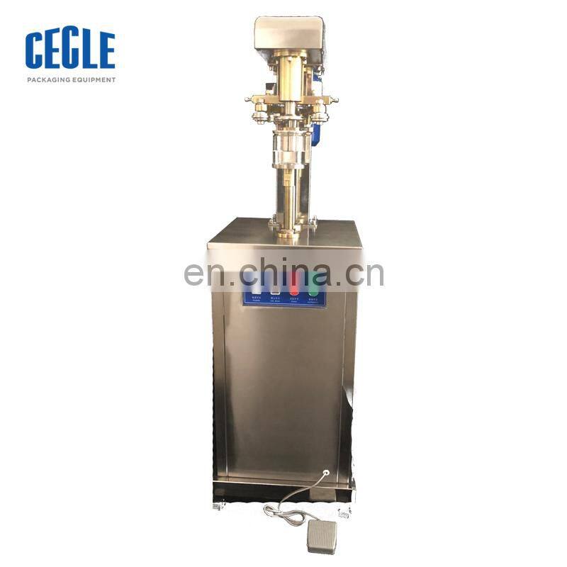 T&D Factory price semi automatic vertical seamer cans machine