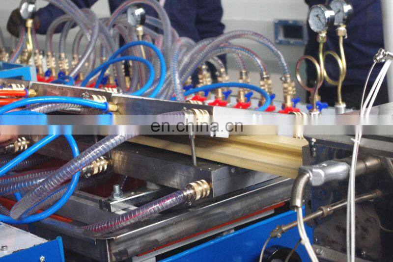 Plastic Wall Sheet Making Machine maker / PVC Cable Trunking Profile Extrusion Production Line