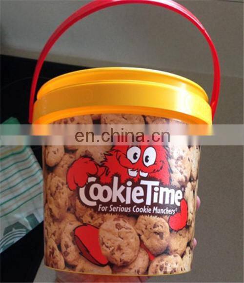 Chocolate packaging plastic buckets