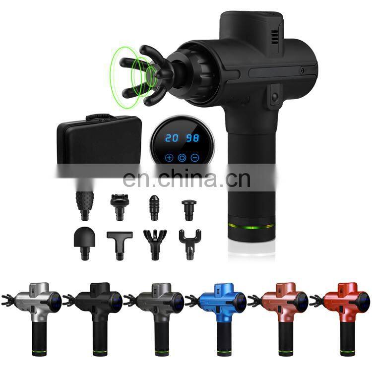 Electrical Rechargeable Muscle Tissue Heating Function Massage Gun