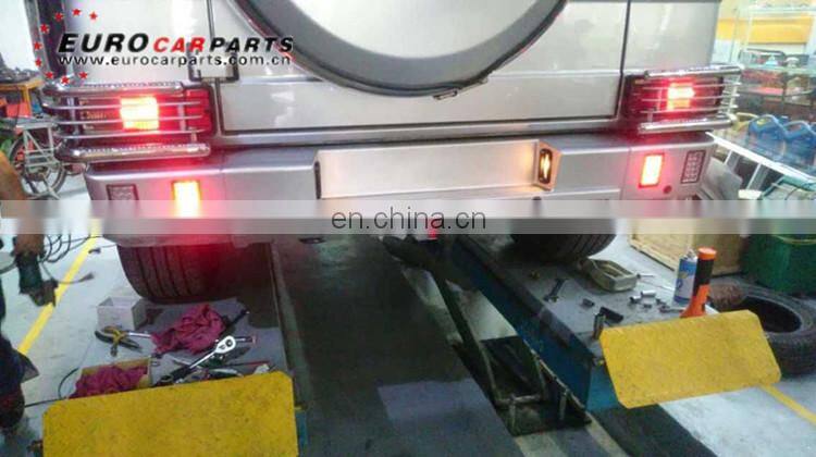 W463 rear bumper fit for G-class W463 G500 G550 G55 G63 to B-style pp rear bumper body kits wirh customer feedback
