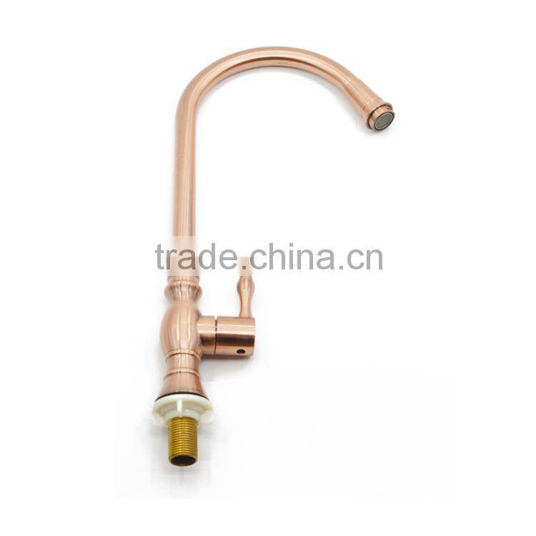 good price commercial red bronze kitchen sink faucet
