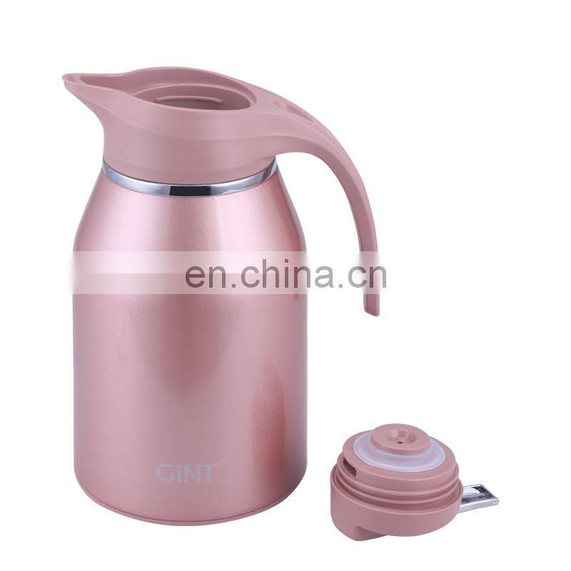 portable modern hiking camping glass liner metal kitchen wine water bottles vacuum flask thermal bottle