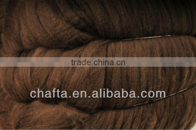 A 100% purple yak down top