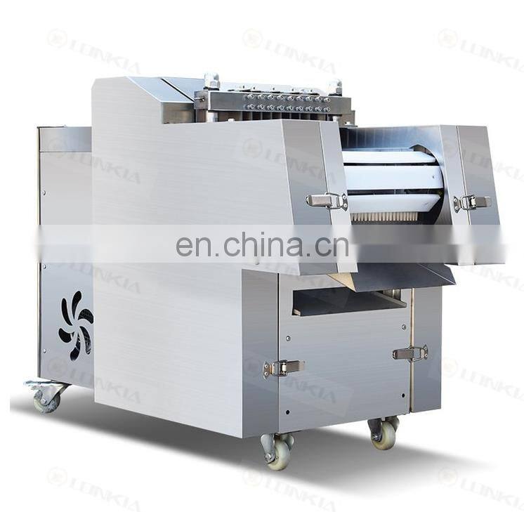 Frozen Pork Cube Cutting Machine/Frozen Fish Chicken Beef Cube Dicng and Cutting Machine