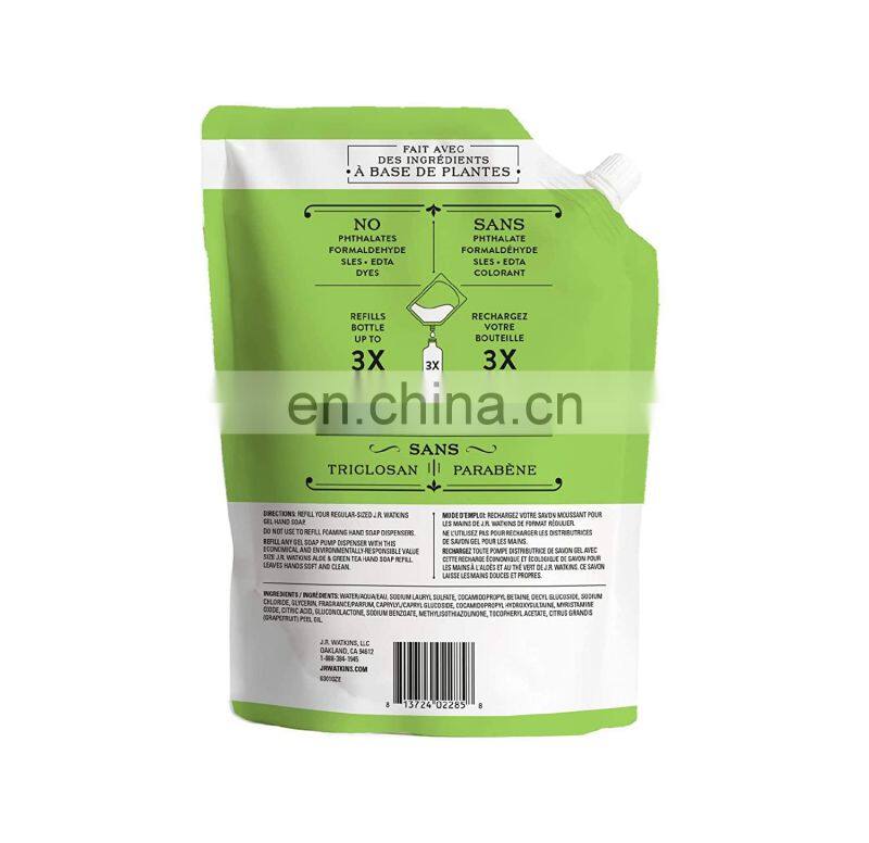 Stand up spout pouch/sachet/bag filling capping machine