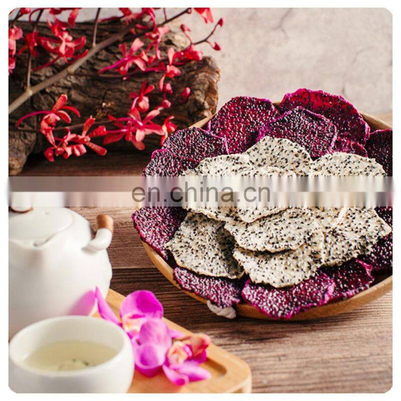 Tropical & Sub-Tropical Fruit Natural Taste AD Dried Fruit Sliced Original Flavor Dried Dragon Fruit