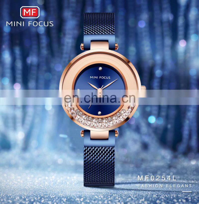 MINI FOCUS MF0031L Fashion Wristwatch Top Brand Luxury Women Watches Casual Quartz Waterproof Women Watch
