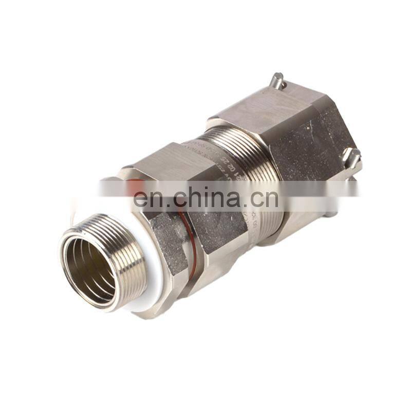 Direct Factory Flameproof Double Locking Single Sealing Stuffing EMC Cable Connector Gland Manufacturer