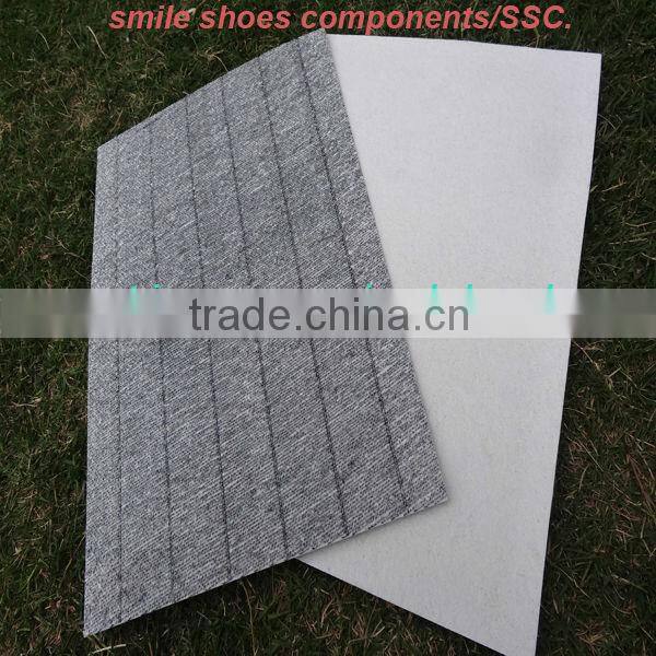 gel strip fiber non woven insole board for shoes