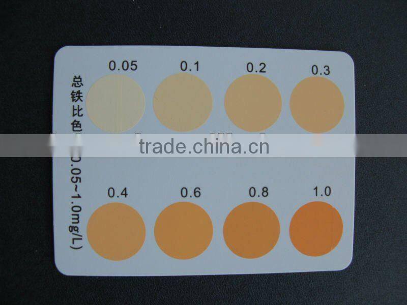 Hot sale cheapchemical water total iron kit