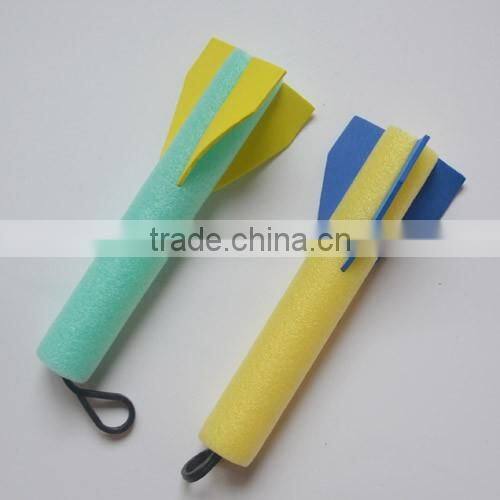 EVA toys,foam rocket launcher toy,kids plastic outside toys