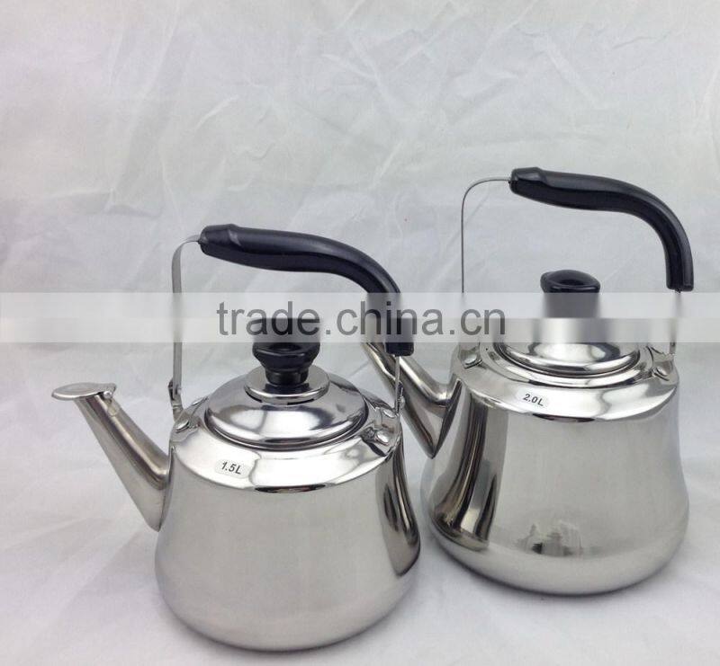 Stainless steel 1L Whistling Kettle Tea pot