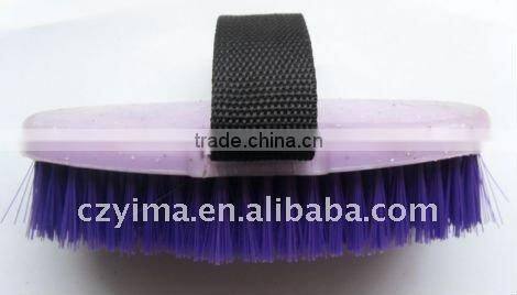 soft touch horse body brush/horse products