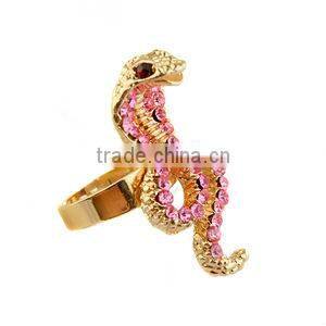 fashion jewelry rings rhinestone nepal snake finger ring china manufacturer