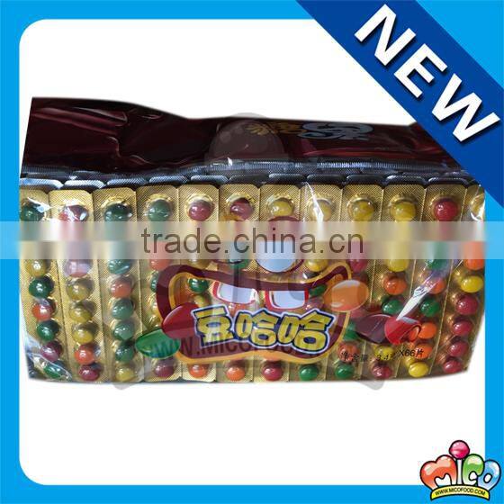 fruit chocolate bean tablet candy