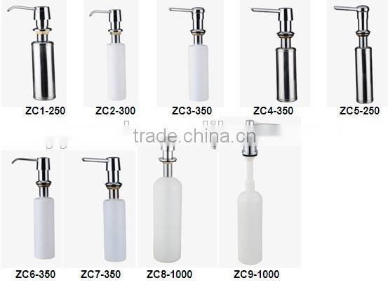 1000ml High quality plastic basin/ sink soap dispenser ZC8-1000