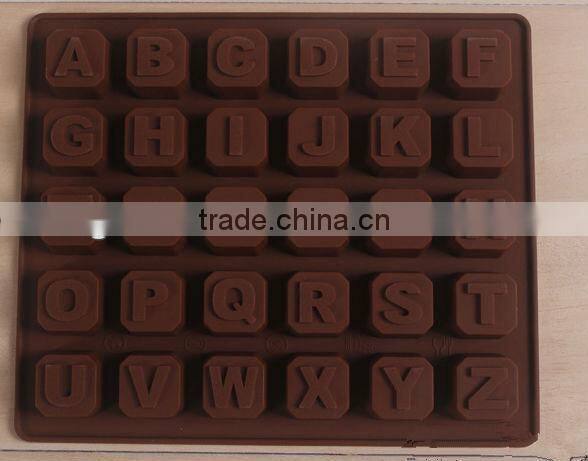 Lovely custom silicone chocolate cake mould