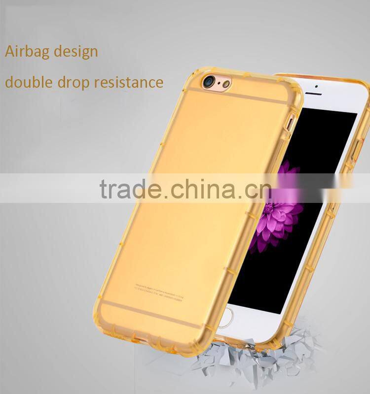 mobile phone bumper silicon case for iphone6s with shockproof function
