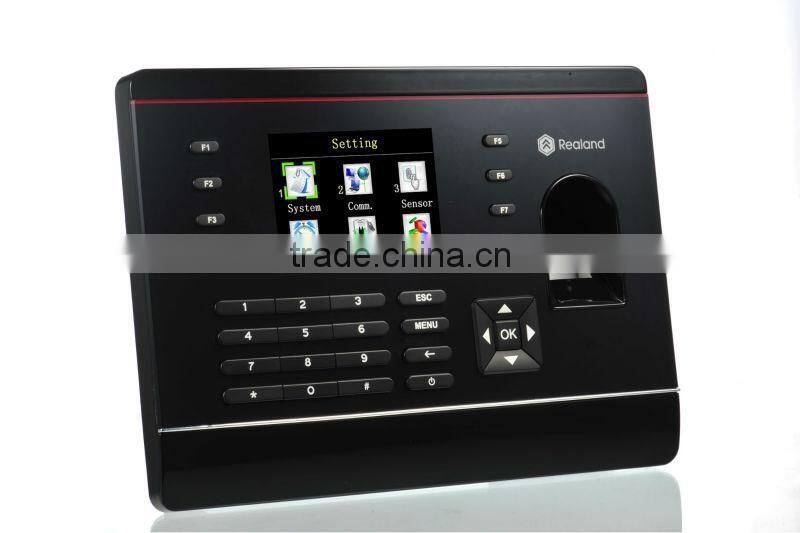 fingerprint time attendance machine for clock-in and clock-out