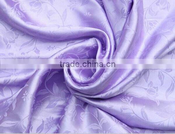 purple satin fabric/comforter models silk satin fabric