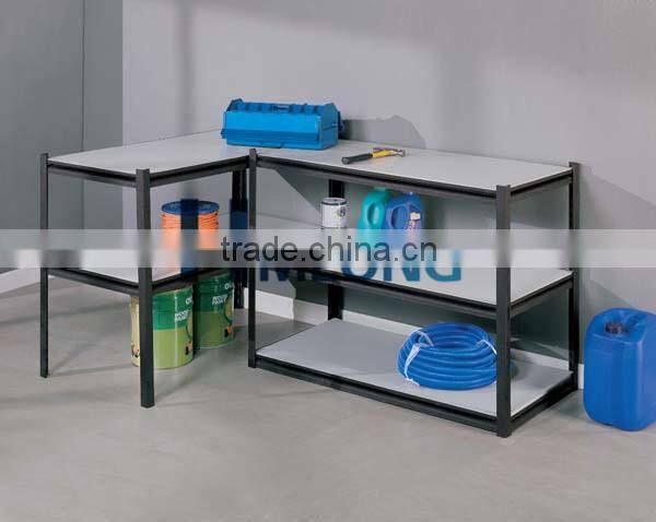 High Quality warehouse metal cosmetic shelving rack