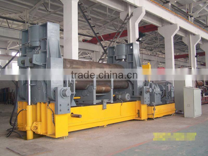 Hydraulic 3 roll hydraulic bending machine, 4-roller plate bending machine, 4 roller hydraulic rolling machine