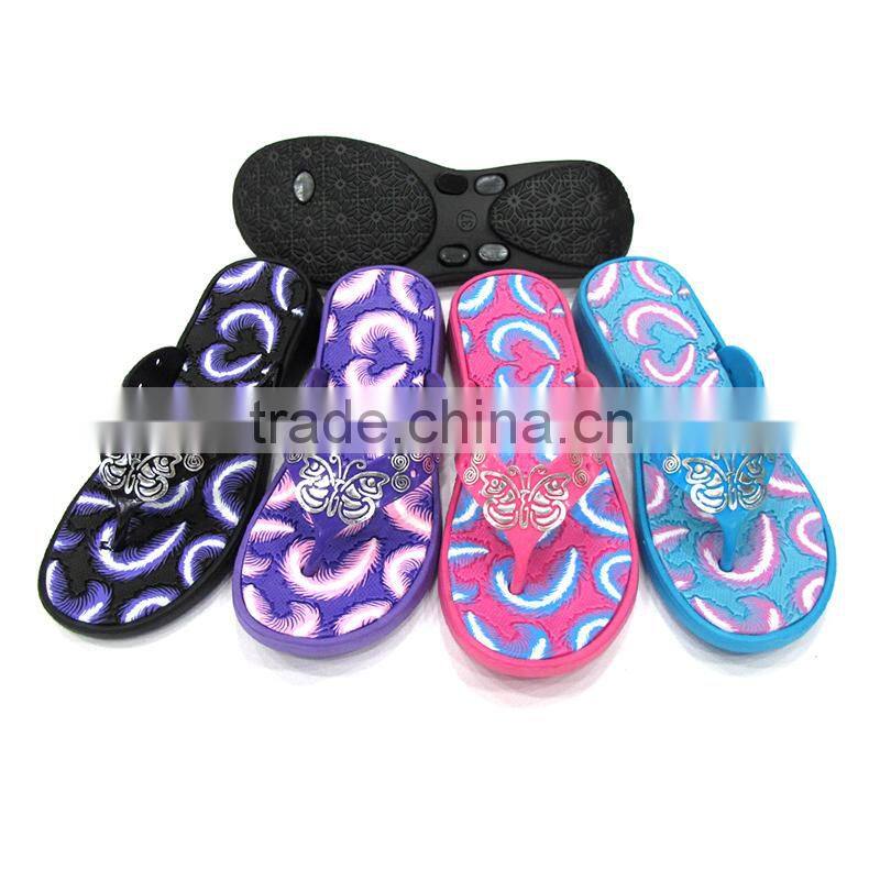 2015 women eva injection slipper flip flop