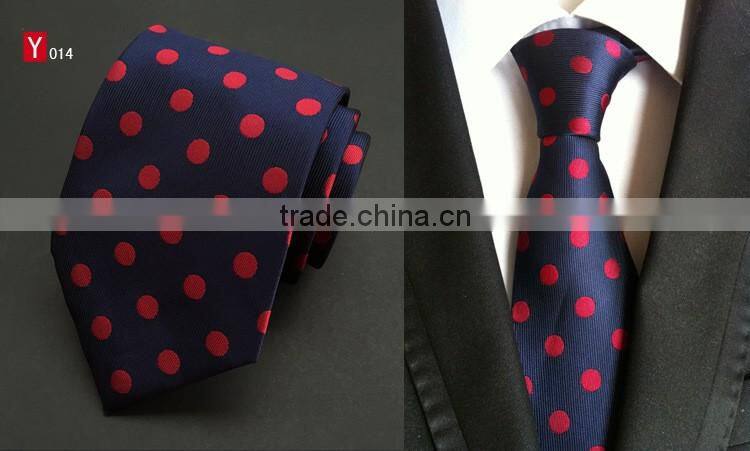 100% Silk Man's Dot Solid Tie Causual Business Wedding Party Luxury Necktie