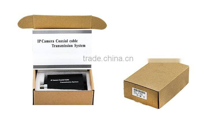 best price bnc port with rj45 port ethernet over coax extender cctv security coaxial video converter