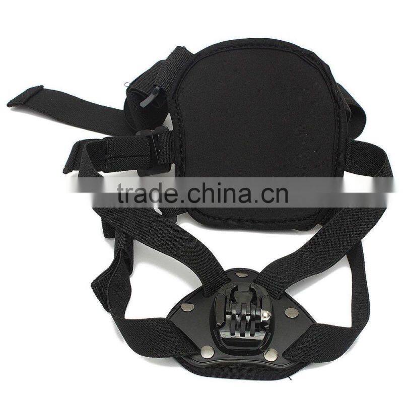 Hot Selling Sports Camera Chest Harness Mount Hound Dog Chest Harness Mount 220g Weight