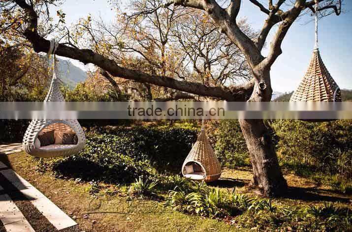 Swing Hanging Chair Patio Bed Adult Rattan Bamboo Nest Outdoor Garden Swing