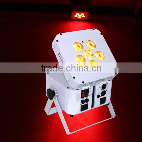 Hot sale 6pcs 6in1 RGBWA+UV LED PAR light for events