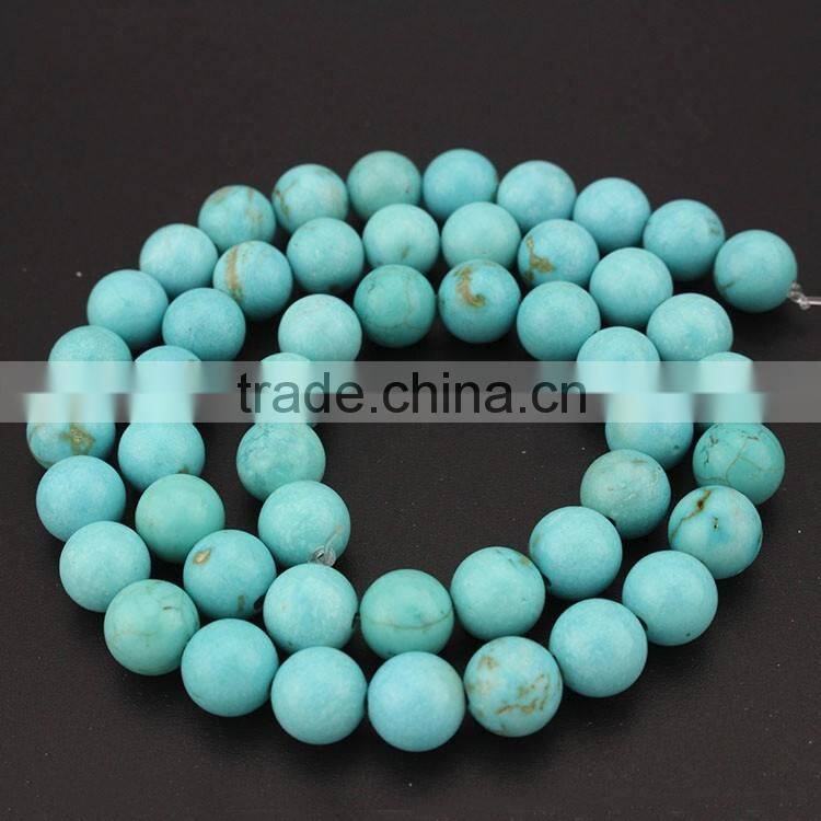 SB6569 Hot selling Synthetic Faceted Turquoise Bead Strands,Stone Bead strands