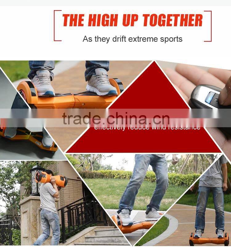 bluetooth music and LED lighting 2 wheel self balancing electric scooter