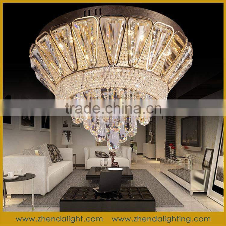 2015 new decorative LED crystal Ceiling Light with K9 crystal ball