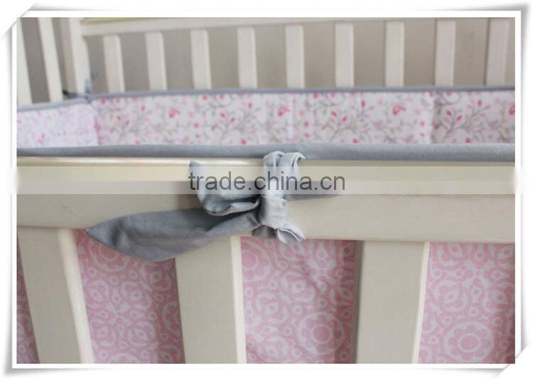 applique emboidery happy birdie baby girls crib bedding set duvet cover sets from professional manufacturer