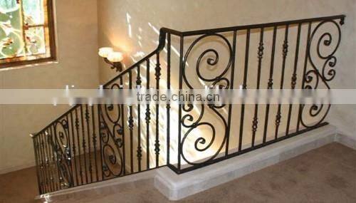 wrought iron stair railing