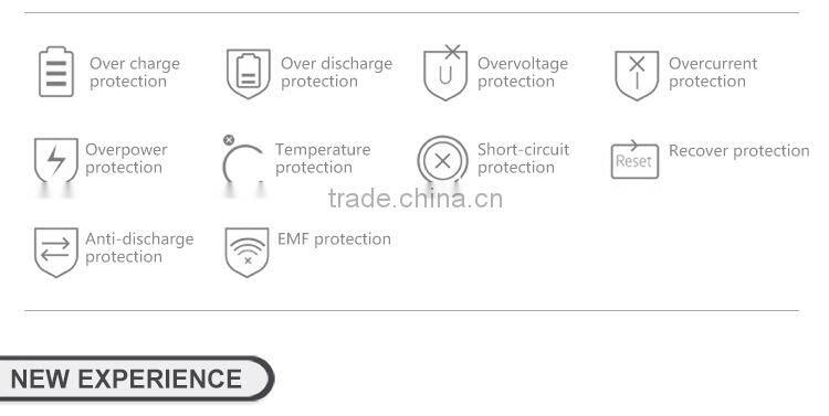 External universal power bank for blackberry q10/battery power bank