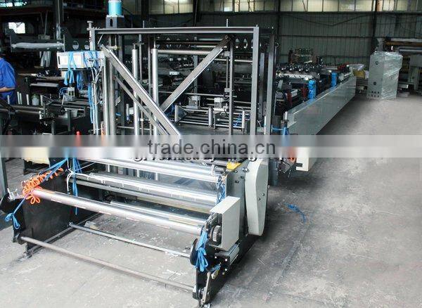Servo Control Stand Up Zipper Making Machine