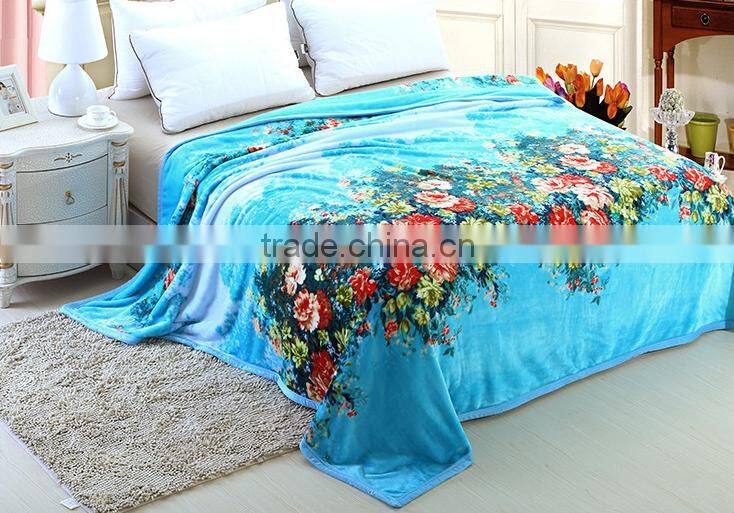 Hot sale super soft plush flannel blanket