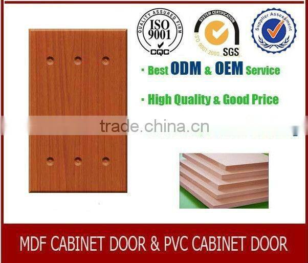 Good effect on sound insulation and heat insulation PVC Kitchen Cabinet Door