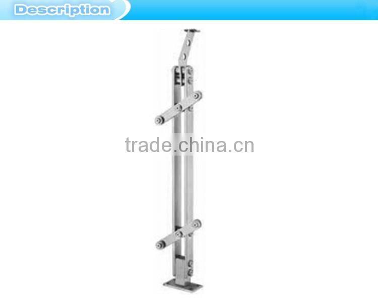 balcony stainless steel garden stair railing