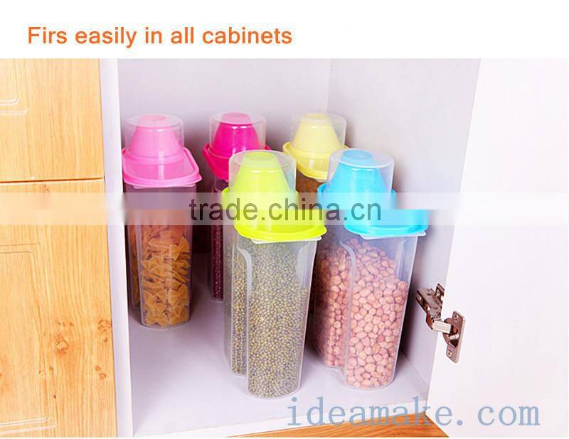 Eco-friendly plastic food storage container