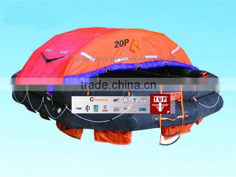 solas throw over life raft