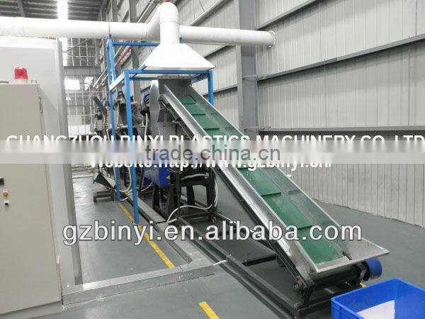 Scrap plastic recycling machine scrap / LCD computers TV screens recycling production line