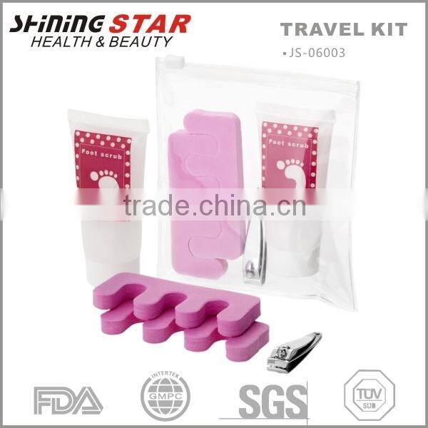 2015 new design travel kit with lipbalm and hand sanitizer gel