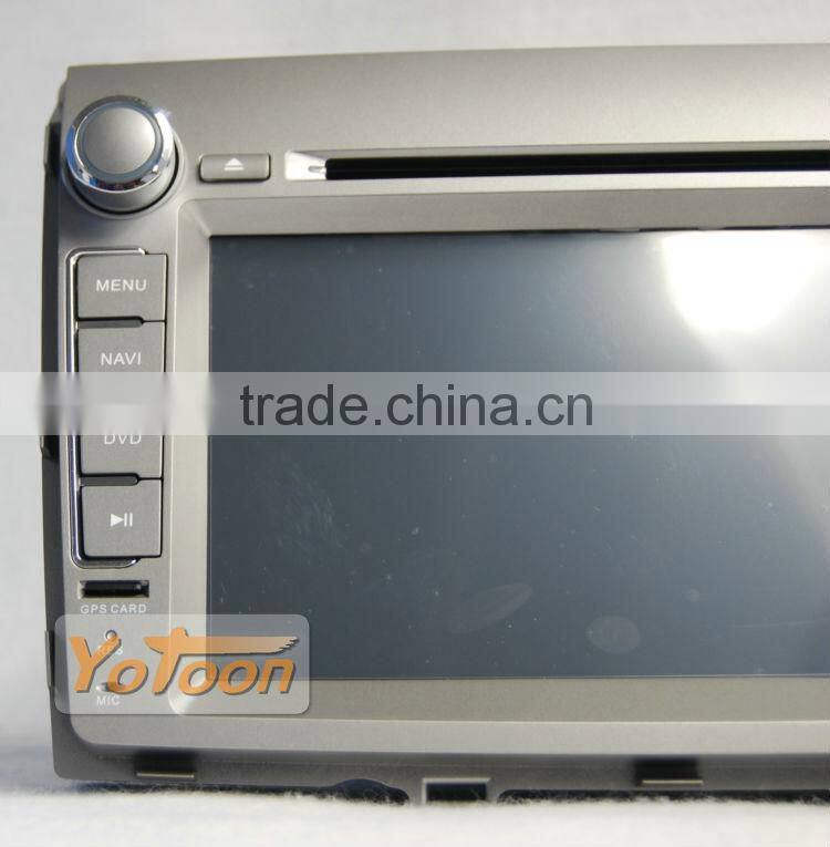Car DVD GPS Player for Mazda 8, 7 inch PIP/12 languages USB/SD/BT/IPOD/AV-in/AUX/ back view/car logo/wallpaper
